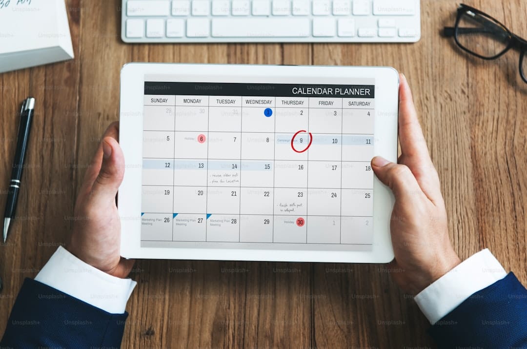 Calendário inteligente que organiza sua casa: o futuro já chegou?