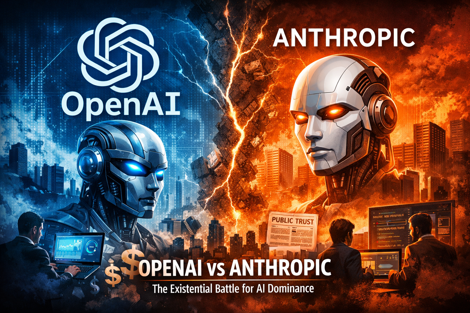 OpenAI vs Anthropic: quem vence a batalha pela sua privacidade?