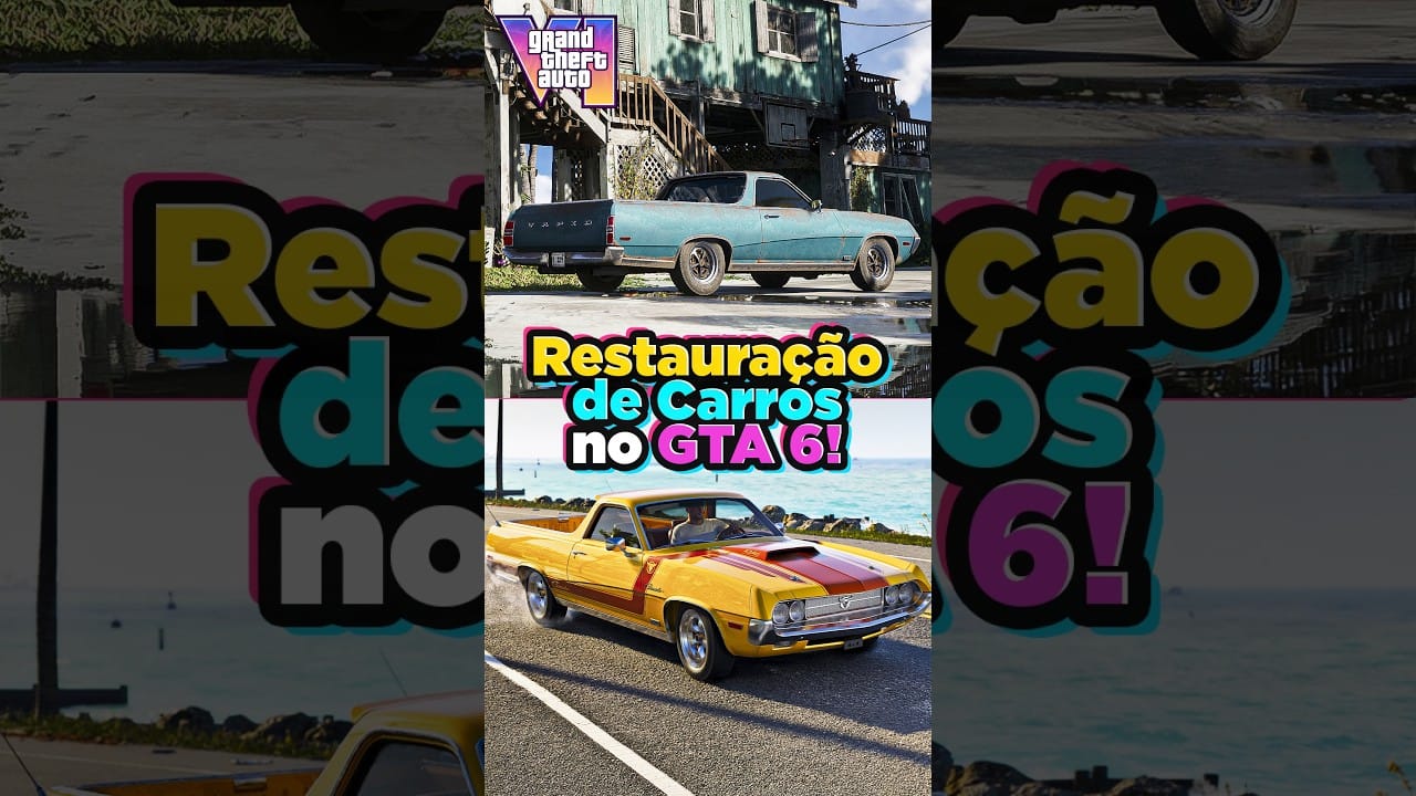 GTA 6: Restauração de carros vai exigir suor e ferramentas!