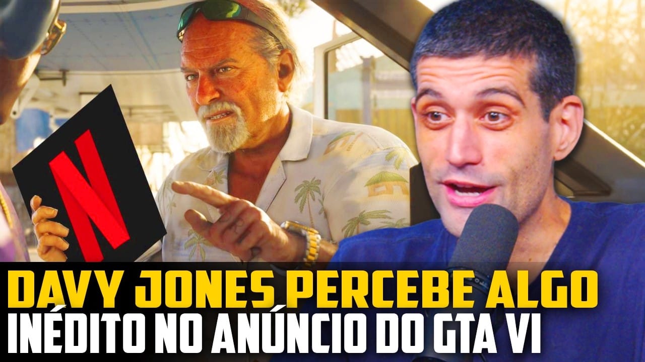 Davy Jones descobre detalhe inédito no anúncio de GTA 6 na Netflix