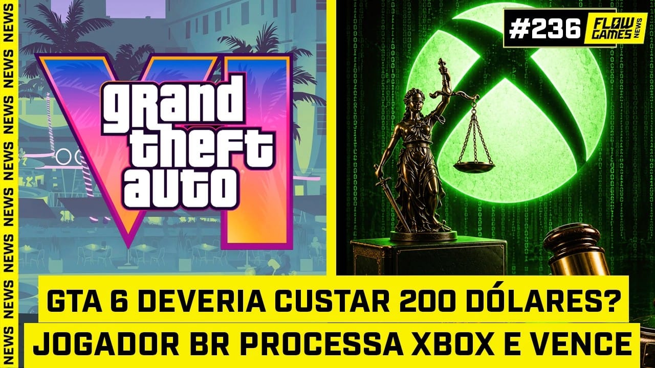 GTA 6 a US$ 200? E por que um brasileiro venceu a Xbox na justiça?