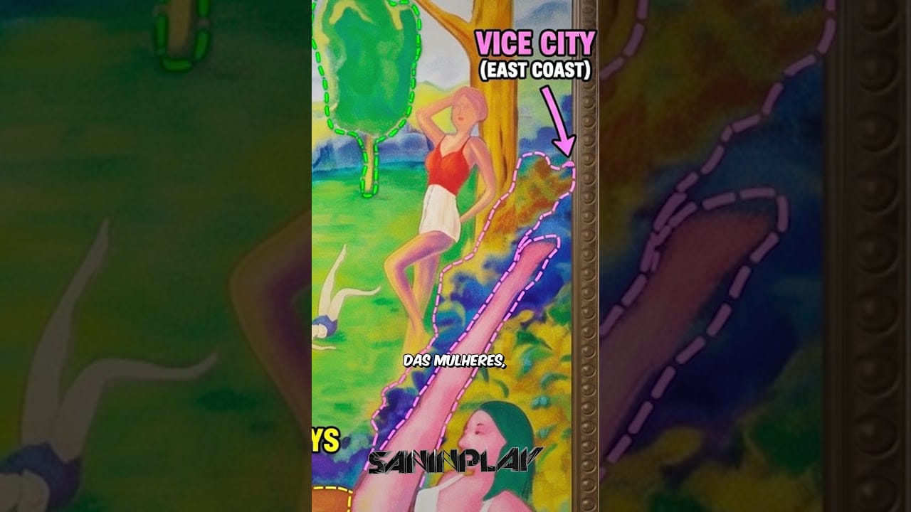 GTA 6: A Rockstar escondeu o mapa do jogo em uma pintura?