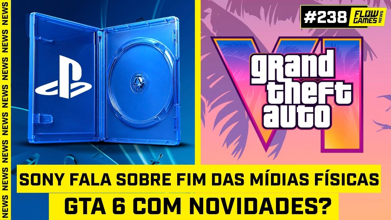 Sony quebra o silêncio: o fim dos discos e GTA 6 finalmente tem novidades?